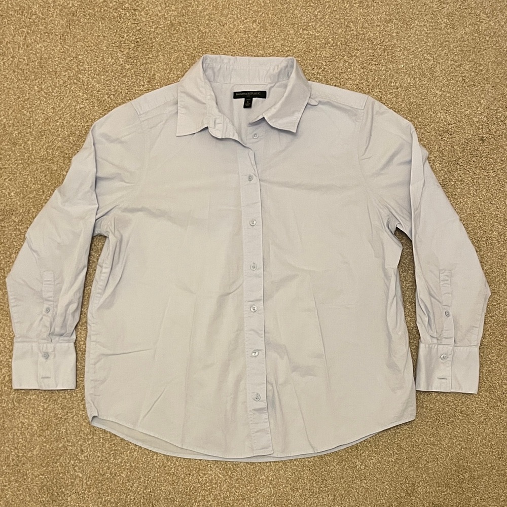 Banana Republic Light Blue Button Down Shirt